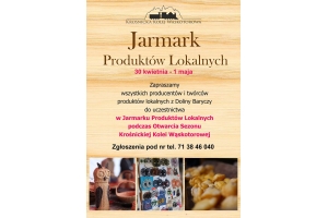 Jarmark produktów lokalnych - Krośnicka kolej wąskotorowa